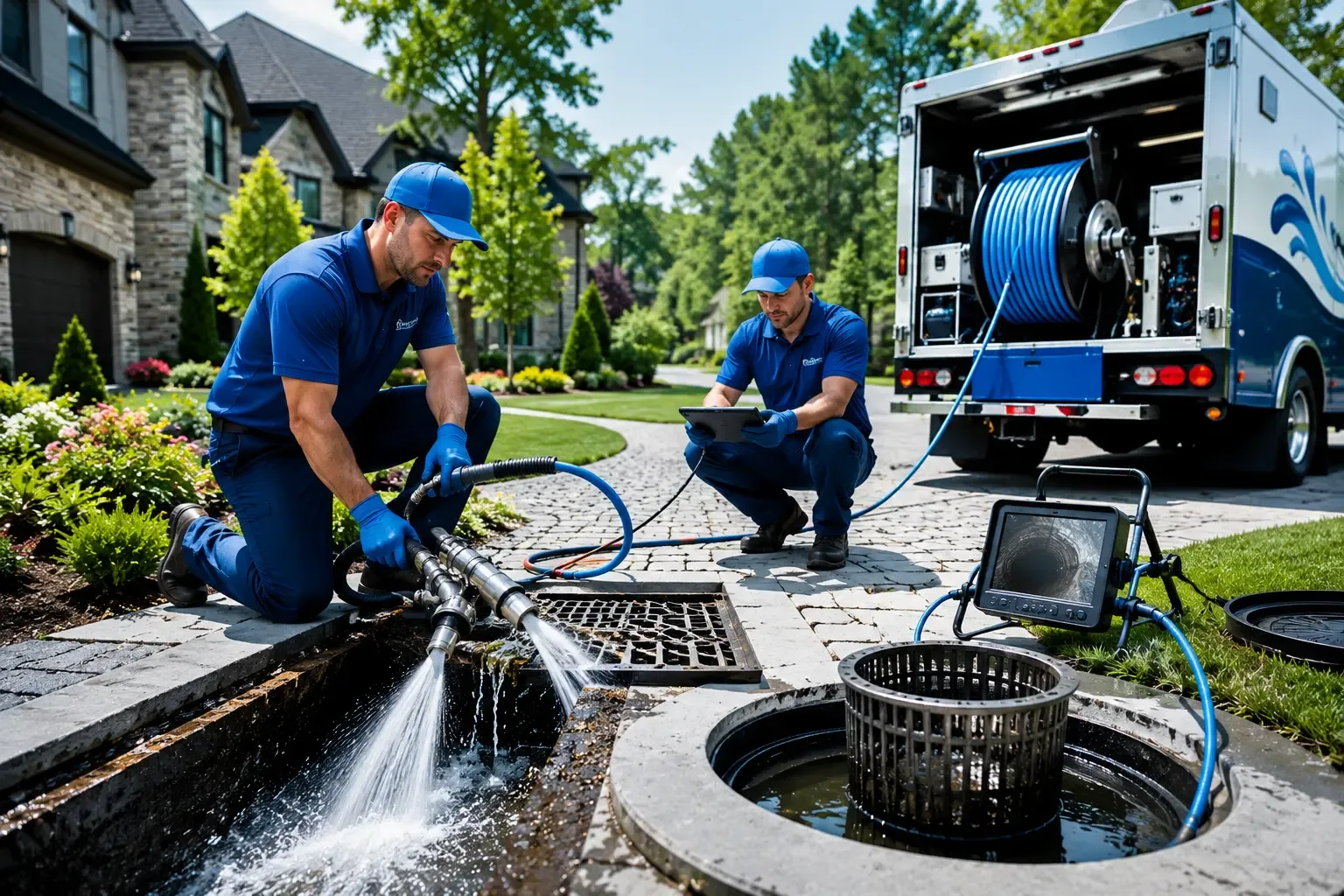 Local outdoor drain cleaning professionals in Kent, IL