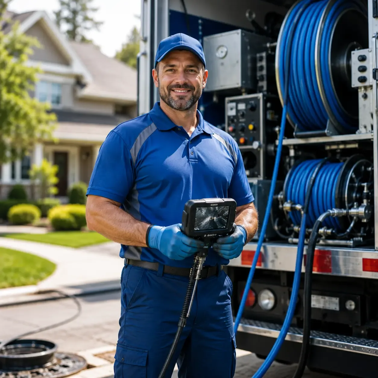 Local outdoor drain cleaning specialists in Kent, IL